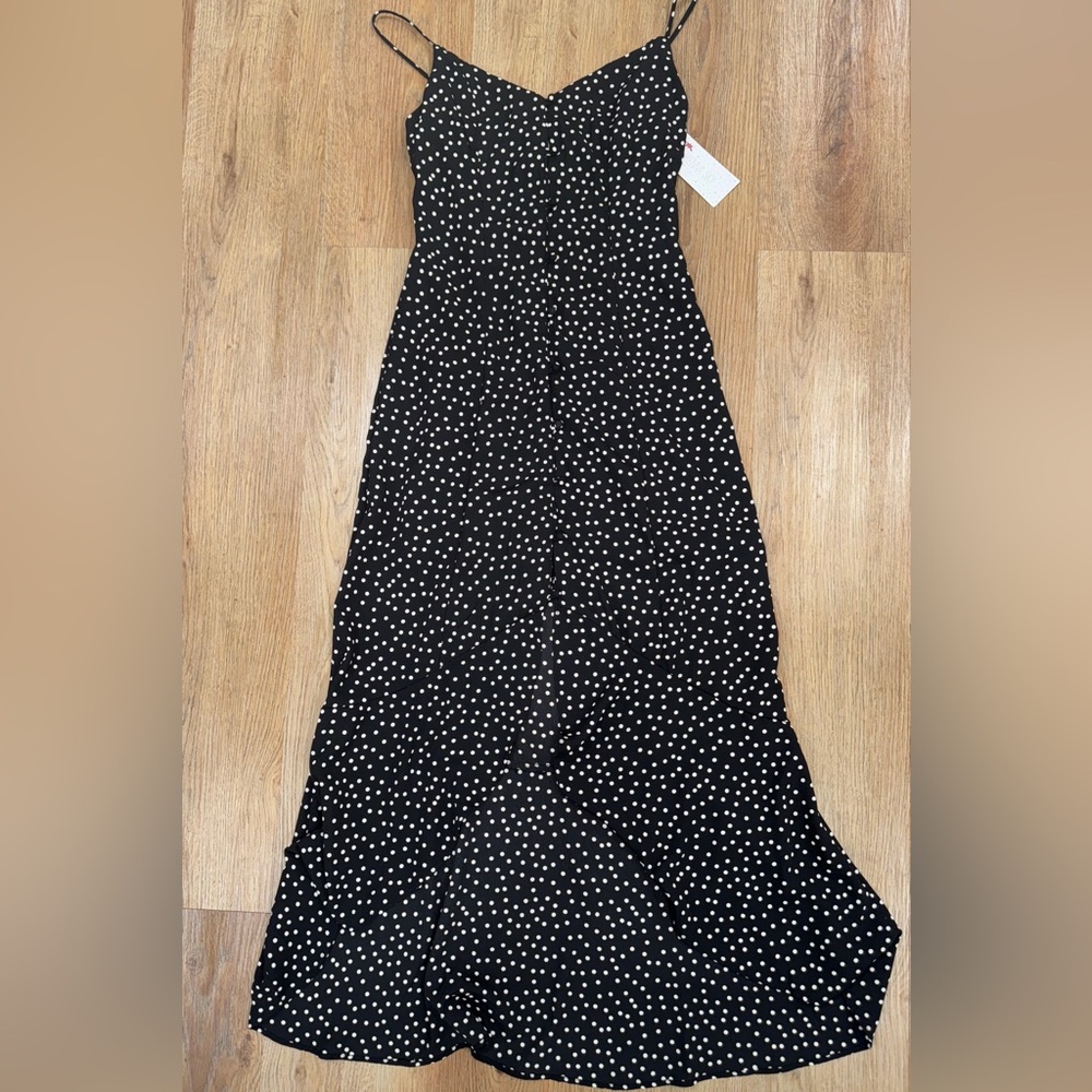Sienna Sky Black and White Polka Dot Garment